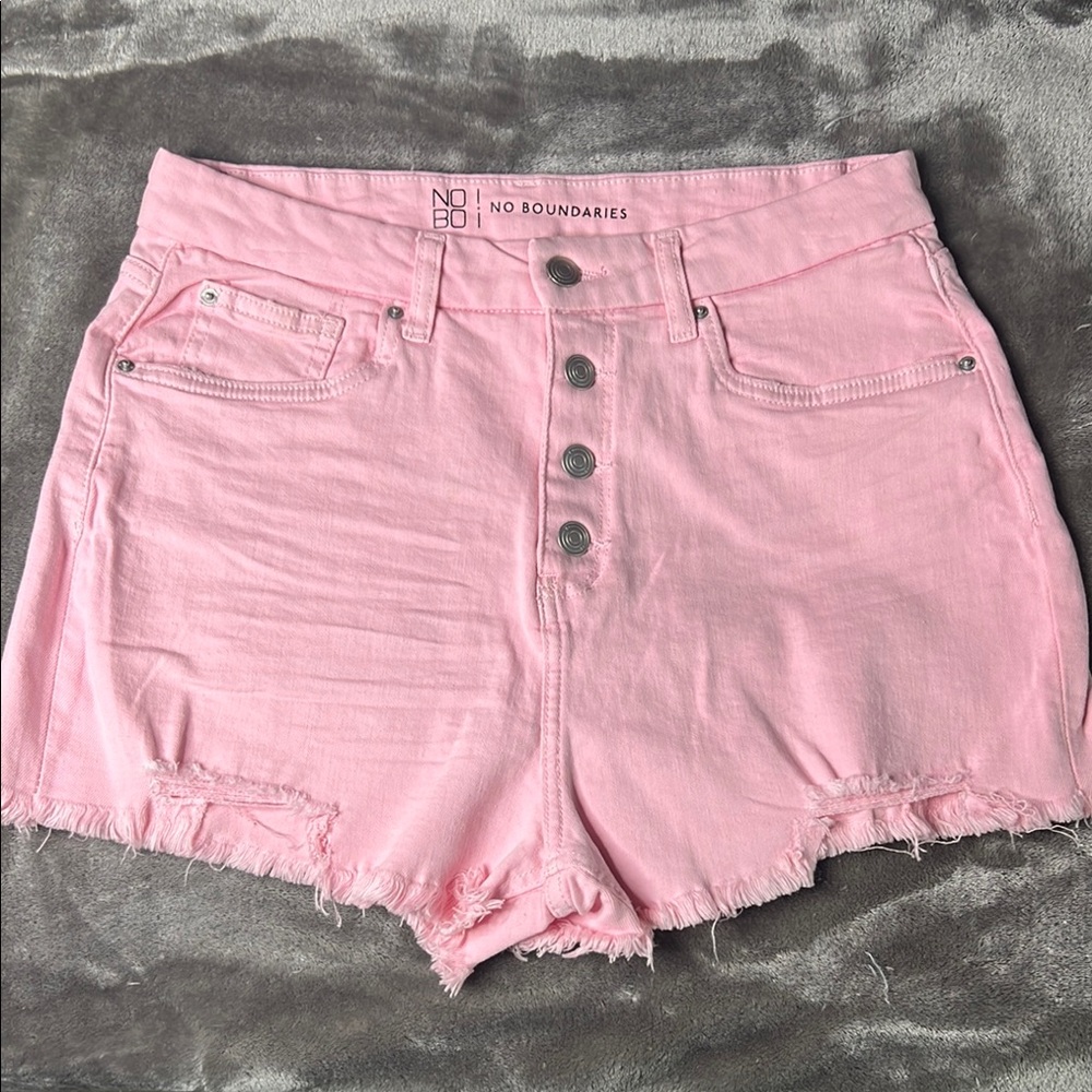 No Boundaries Pink Women's Shorts